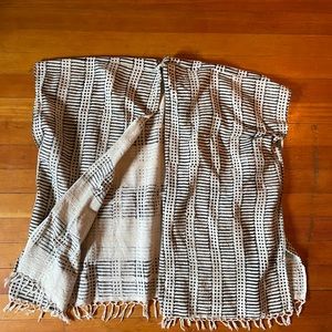 World Market mud cloth shawl/cape